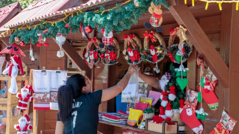 Sonho de Natal de Canela prestigia artesanato local