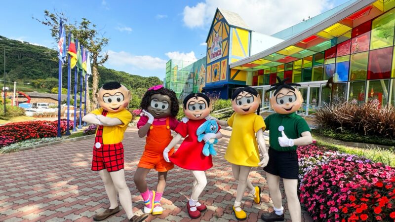 Vila da Mônica Parque Gramado registra aumento superior a 20% no fluxo de visitantes