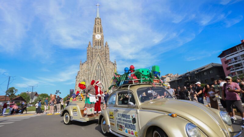 O fusca que virou tradição em Canela