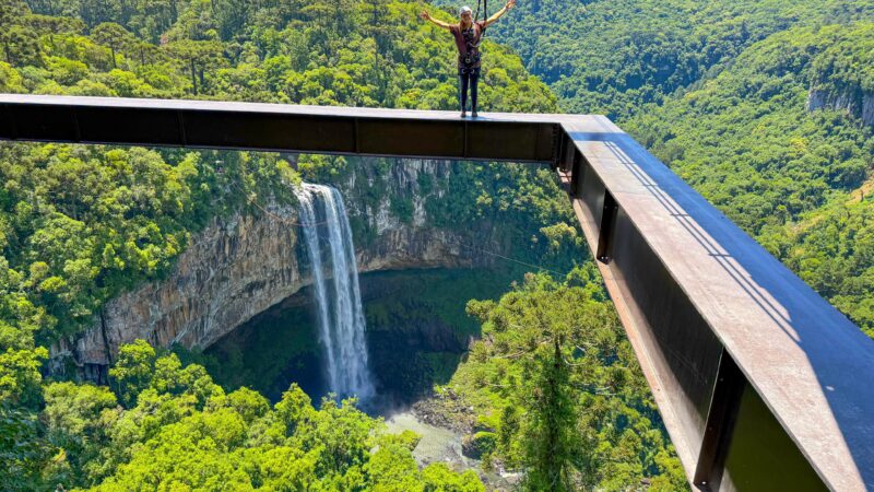 Coragem em Suspensão: Parque do Caracol lança nova experiência sobre o Vale