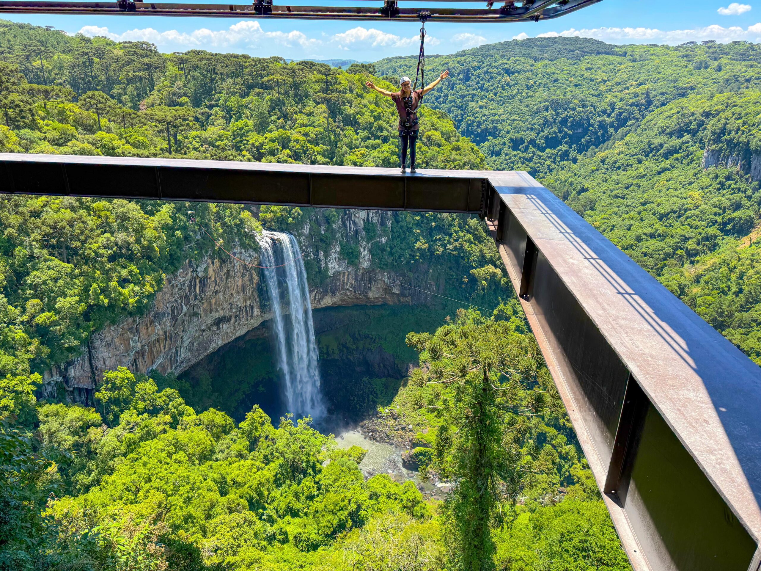 Coragem em Suspensão: Parque do Caracol lança nova experiência sobre o Vale