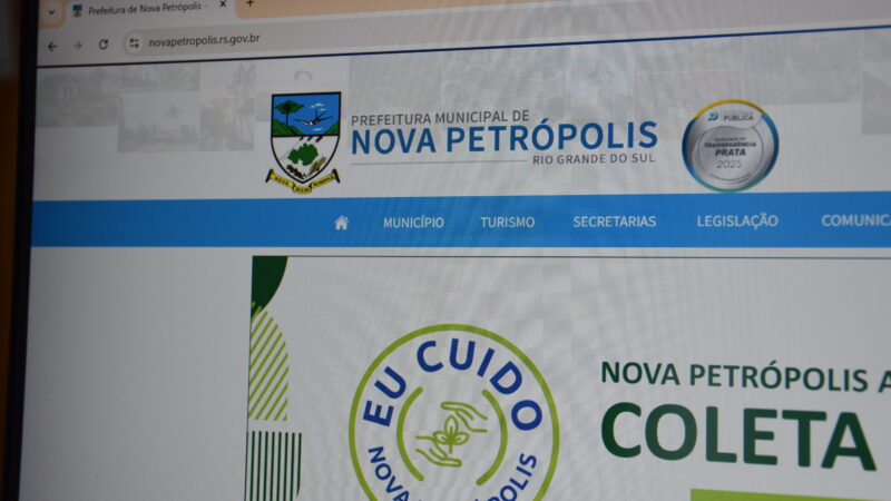 Poder Executivo de Nova Petrópolis conquista Selo Prata no Programa Nacional de Transparência Pública 2025
