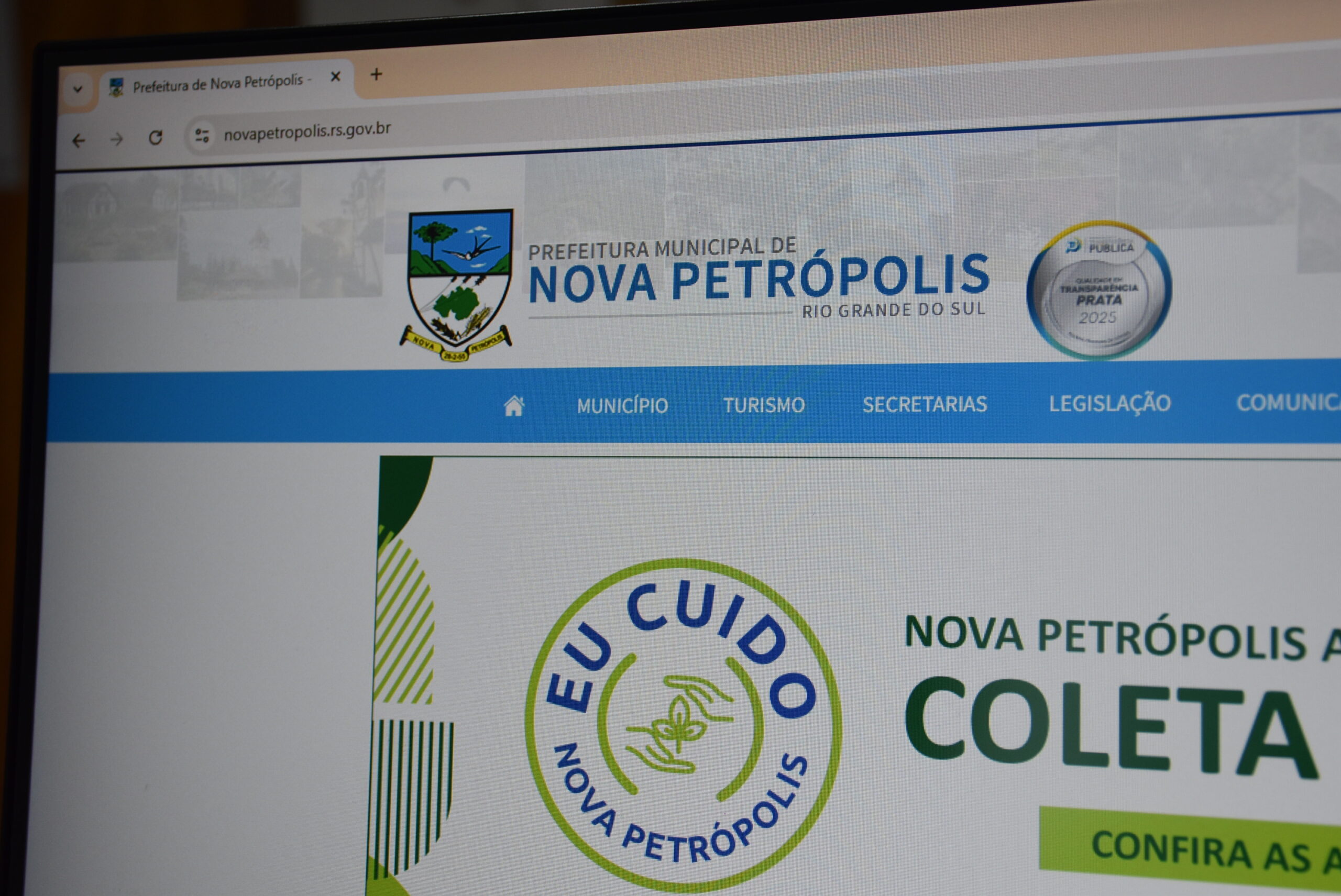 Poder Executivo de Nova Petrópolis conquista Selo Prata no Programa Nacional de Transparência Pública 2025