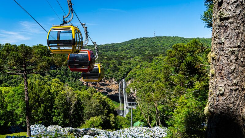 Manutenção preventiva no Bondinhos Canela