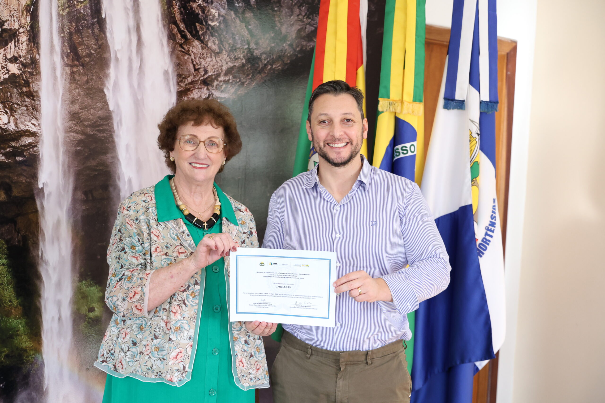 Canela conquista reconhecimento nacional pela gestão da assistência social
